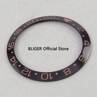 Brand 38mm Zwarte Keramische Bezel Insert Kit 40mm SUB/GMT Automatische Beweging Horloge BBG11