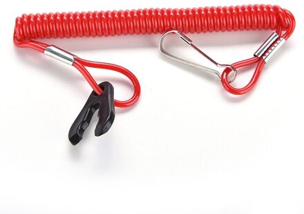 Brand Buitenboordmotor Motor Scooter Atv Kill Stop Schakelaar Veiligheid Tether Koord Lanyard 1stk Safety Tether