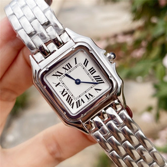 brand C wrist watches thin watch 316L stainless case import movement high quality silver quartz watch for OL woman birthday gift
