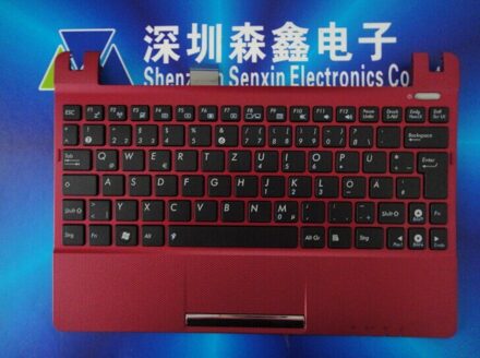 brand Duitse Toetsenbord met rood frame voor asus Eee PC X101H X101CH