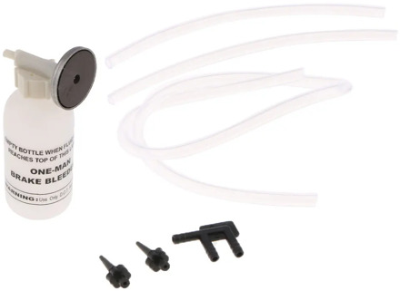 Brand New And High Quality Tool Hub Car Brake And Clutch Fluid Bleeding Kit Vacuum Single Man Brake Bleeder