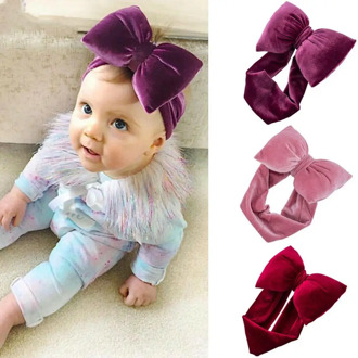 Brand New Kids Girls Baby Toddler Bow Headband Hair Band Accessories Headwear Head Wrap Photo Props Big Bowknot Accessories