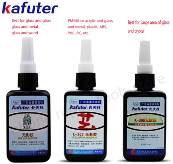 Brand New Strong 50ml Kafuter UV Glue Curing Adhesive K-302 303 300 UV Curing Adhesive Crystal Glass and Metal ABS Bonding