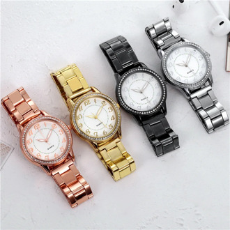 Brand New Top Ladies Watch Women Reloj Mujer Stainless Steel Belt Watch Wild Lady Creative Fashion Wristwatch Zegarek Damski #9
