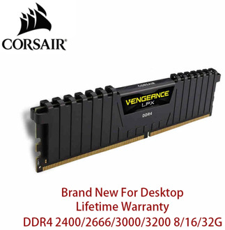 Brand New/Used RAM DDR4 8/16/32GB 2400/2666/3000/3200 Computer Desktop PC Memory Fully Compatible Memory Module Free Shipping