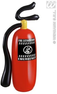 Brandblusser opblaasbaar 50cm Rood - Zalm