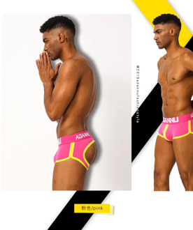 Branded Underwear Men Jockstrap String Homme Thongs Briefs Men Underwear Open Backless crotch cotton Jockstraps