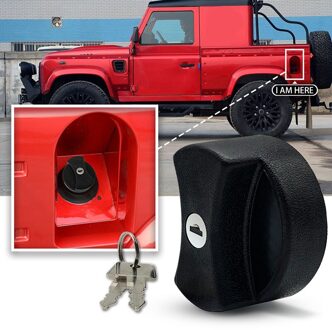 Brandstof Gas Cap Cover Tank Lock Set + 2 Sleutels Voor 300Tdi Voor Land Rover Defender STC4072 RTC4740 Br 0099