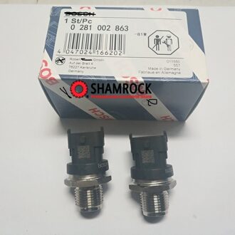 Brandstof Rail Druksensor Gemeenschappelijke Regulator Oem 0281002863/314014A400 Voor Hhyundai Accent Avega Kkia Leeftijd Borrego Carens Soul 2 stuks