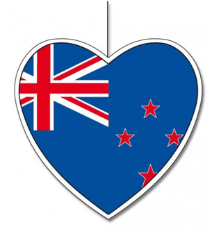 Brandveilige Nieuw Zeeland hangdecoratie 28 cm