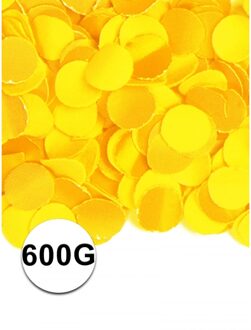 Brandvertragende confetti geel 600 gram