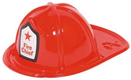 Brandweerhelm kind Rood - Zalm