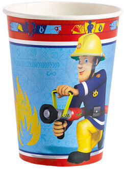 Brandweerman Sam bekers (per 8)