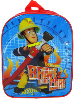 Brandweerman Sam Brave To The Core Rugzak - Blauw