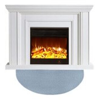 Brandwerende Tapijten (24Inch * 42Inch) voor Voor Haard Half Ronde Haard Tapijt Antislipmat Voor Houtkachel