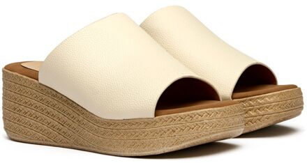 Brandy Wedge Sandalen Naturel
