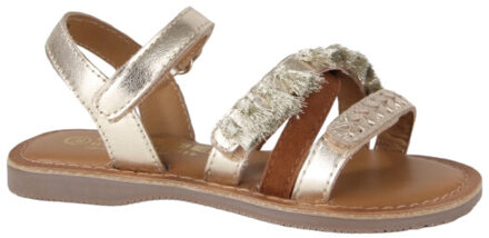 Braqeez 424018-594 meisjes sandalen - maat 33 Zilver