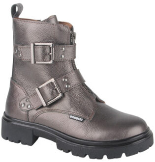 Braqeez 425783-592 meisjes enkellaarzen Grijs - 35