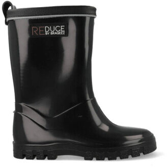 Braqeez Reduce by Braqeez Regenlaarzen zwart - Maat 24