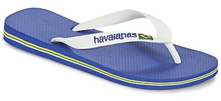 Brasil Logo Unisex Slippers - Marine Blue - Maat 45/46