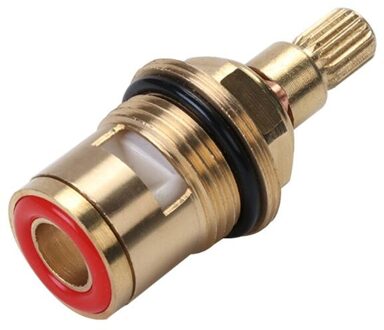 Brass Ceramic Thermostatic Valve Faucet Cartridge Bathroom Cold Water Mixer Valve Water Temperature Ajustment Kit Rood