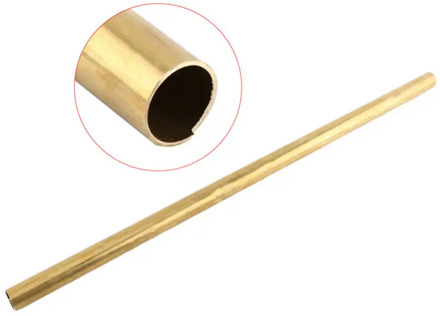 Brass Tube Pipe Tubing Round Outer 2mm-6mm Long 300mm Wall 0.45mm Newest