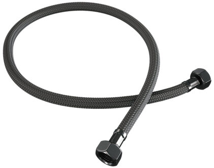 Brauer aansluitslang - 30cm - Gunmetal geborsteld 5-GM-319 Gunmetal geborsteld (antraciet)