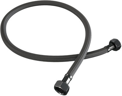 Brauer aansluitslang - 30cm - Gunmetal geborsteld 5-GM-319 Gunmetal geborsteld (antraciet)