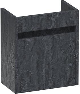 Brauer Adore Fonteinkast - 40 cm - 1 Deur - Greeploos - Linksdraaiend - Damascus