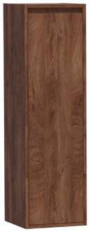 Brauer Adore - Hoge Kast - 120 cm - 1 Deur - Greeploos - Linksdraaiend - Forest Cacao