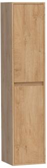 Brauer Adore - Hoge Kast - 160 cm - 2 Deuren - Greeploos - Links of Rechtsdraaiend - Forest Tan