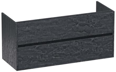 Brauer Adore - Onderkast - 120 cm - met 2 Softclose Lades Greeploos en 2 Sifon Uitsparingen - Damascus