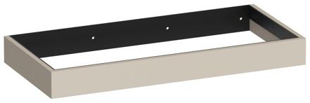 Brauer Amaze - Onderkast - 100 cm - met Geïntegreerde Ophangbeugel - Mat Beige