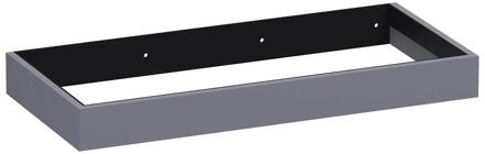 Brauer Amaze - Onderkast - 100 cm - met Geïntegreerde Ophangbeugel - Mat Grijs