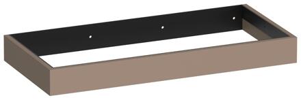 Brauer Amaze - Onderkast - 100 cm - met Geïntegreerde Ophangbeugel - Mat Mokka