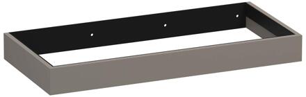 Brauer Amaze - Onderkast - 100 cm - met Geïntegreerde Ophangbeugel - Mat Taupe