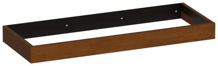 Brauer Amaze - Onderkast - 120 cm - met Geïntegreerde Ophangbeugel - Lamellen Eiken Bruin