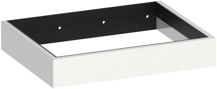 Brauer Amaze - Onderkast - 60 cm - met Geïntegreerde Ophangbeugel - Hoogglans Wit