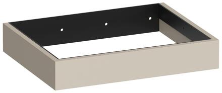 Brauer Amaze - Onderkast - 60 cm - met Geïntegreerde Ophangbeugel - Mat Beige