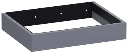 Brauer Amaze - Onderkast - 60 cm - met Geïntegreerde Ophangbeugel - Mat Grijs