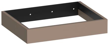 Brauer Amaze - Onderkast - 60 cm - met Geïntegreerde Ophangbeugel - Mat Mokka