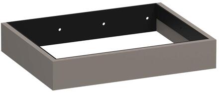 Brauer Amaze - Onderkast - 60 cm - met Geïntegreerde Ophangbeugel - Mat Taupe