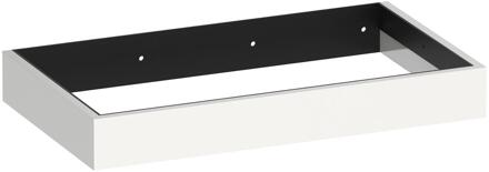 Brauer Amaze - Onderkast - 80 cm - met Geïntegreerde Ophangbeugel - Hoogglans Wit