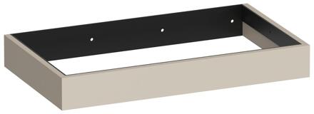 Brauer Amaze - Onderkast - 80 cm - met Geïntegreerde Ophangbeugel - Mat Beige