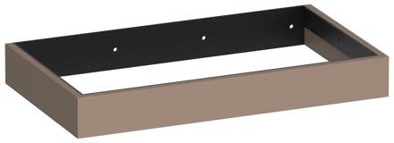 Brauer Amaze - Onderkast - 80 cm - met Geïntegreerde Ophangbeugel - Mat Mokka