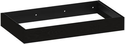 Brauer Amaze - Onderkast - 80 cm - met Geïntegreerde Ophangbeugel - Timber Black