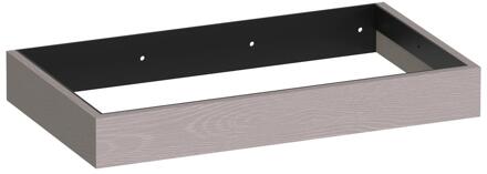 Brauer Amaze - Onderkast - 80 cm - met Geïntegreerde Ophangbeugel - Timber Greige