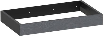 Brauer Amaze - Onderkast - 80 cm - met Geïntegreerde Ophangbeugel - Timber Grey