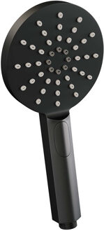 Brauer Badkraan Vrijstaand Brauer Black Carving met Handdouche 3-Standen Mat Zwart