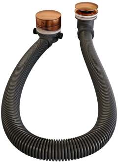 Brauer Badvulcombinatie Koper Geborsteld PVD voor Luxe Badkamers